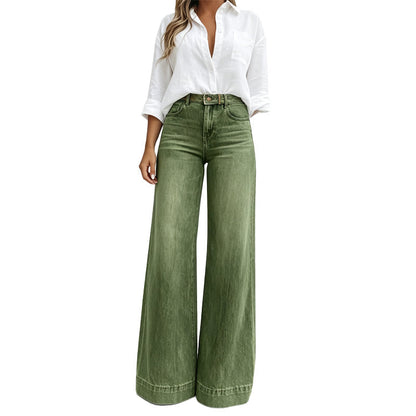 🍂 2026 AUTUMN NEW ARRIVAL✨👖 Leg-Lengthening Wide-Leg Jeans – Flattering Fit & Effortless Autumn Style