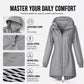 ⏳LAST DAY SALE £18.99!! TODAY! 💥🌧️💥 Women's Outdoor Waterproof Hooded Jacket 🧥