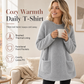 ⏳🔥LIMITED-TIME 47% OFF! ⏰Women's Warm Crew Neck Long Sleeve Top