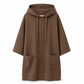 🔥LAST DAY SALE 50% OFF💥Women's Casual Solid Color Hooded Sweatshirt