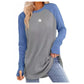 ⏳LAST DAY SALE ONLY ￡13.99!!🔥🍂Women's Casual Crewneck Top with Thumbholes