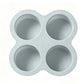 📢📢Time-Limited Special Price: ￡7.99!!🥧🍳3-Cavity 4-Inch Round Cylindrical Silicone Cake Mold DIY Baking Pan for Rainbow Cake and Pizza
