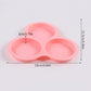 📢📢Time-Limited Special Price: ￡7.99!!🥧🍳3-Cavity 4-Inch Round Cylindrical Silicone Cake Mold DIY Baking Pan for Rainbow Cake and Pizza