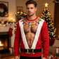🎅🎄LAST DAY SALE 70% OFF👍✨Men's Funny Christmas 3D Printed Muscle Sweatshirt