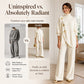 🥳AUTUMN HOT SALE🥳🍂50K+ SOLD!💥Women's Elegant Turtleneck Sweater & Wide-Leg Pants Set