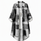 💖Early Autumn’s Sale 50% OFF👔Casual Loose Fit Plaid Long Sleeve Shirt Plus Size Sun Protection Outerwear for Spring and Autumn