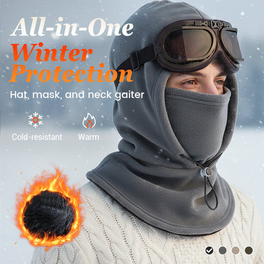 🤠Limited Time Special Price ￡6.99!!✨✨Thermal Balaclava Face Mask with Drawstring