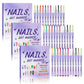 🎨🔥Only £11.88 Last Day Promotion!🎁50K+ SOLD!✨Dual-Tip Nail Art Marker Pen Set Quick‑dry, no UV lamp. Fine & brush tips. 12/24 vibrant colors. Easy DIY at home. No smudges, just art! 💅
