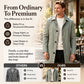 ⏳Last Day Special Price:£19.98!!!💥Men's Minimalist Single-Breasted Mid-Length Coat