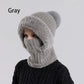 ⏰Black Friday Mega Deal – 50% off!💖Women's Winter One-Piece Knitted Beanie Scarf Mask