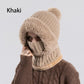 ⏰Black Friday Mega Deal – 50% off!💖Women's Winter One-Piece Knitted Beanie Scarf Mask