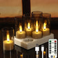 🖤🔥 Black Friday Sale - save 57% 🎄✨ Rechargeable Flameless LED Tea Light Candles 🕯️💖