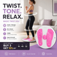 🏆LAST DAY SALE 50% OFF🔥Waist Twisting Massage & Exercise Balance Board 🩰 | Fat Burning & Waist Slimming 💪 | Boost Blood Circulation | Home Fitness Essential 🏠