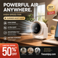 ⏳LAST DAY SALE 60% OFF⚡50K+ SOLD💕🌬️Keep you cool all summer! ❄️Rechargeable USB Desk Fan for Bedroom